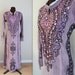 Bohemian Kaftan / 1970s Maxi Dress / Embroidered Caftan (m-l)