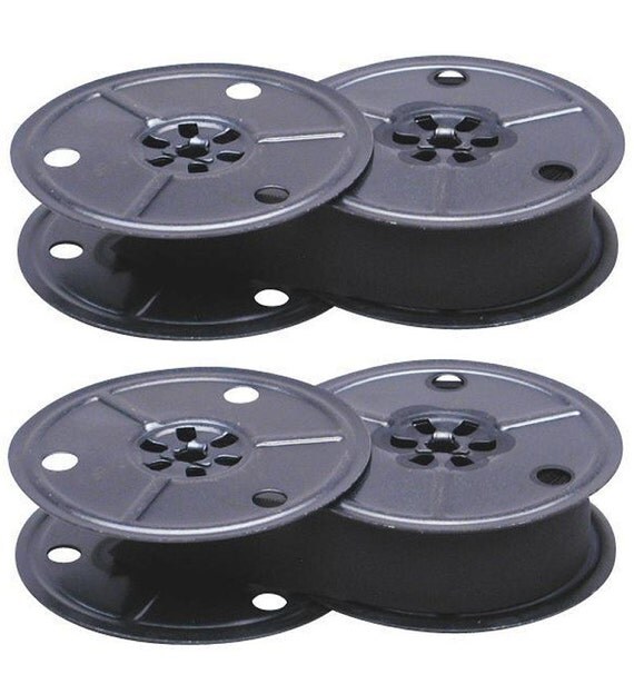 Two 2 Replacement Typewriter Ribbons Vintage Look METAL