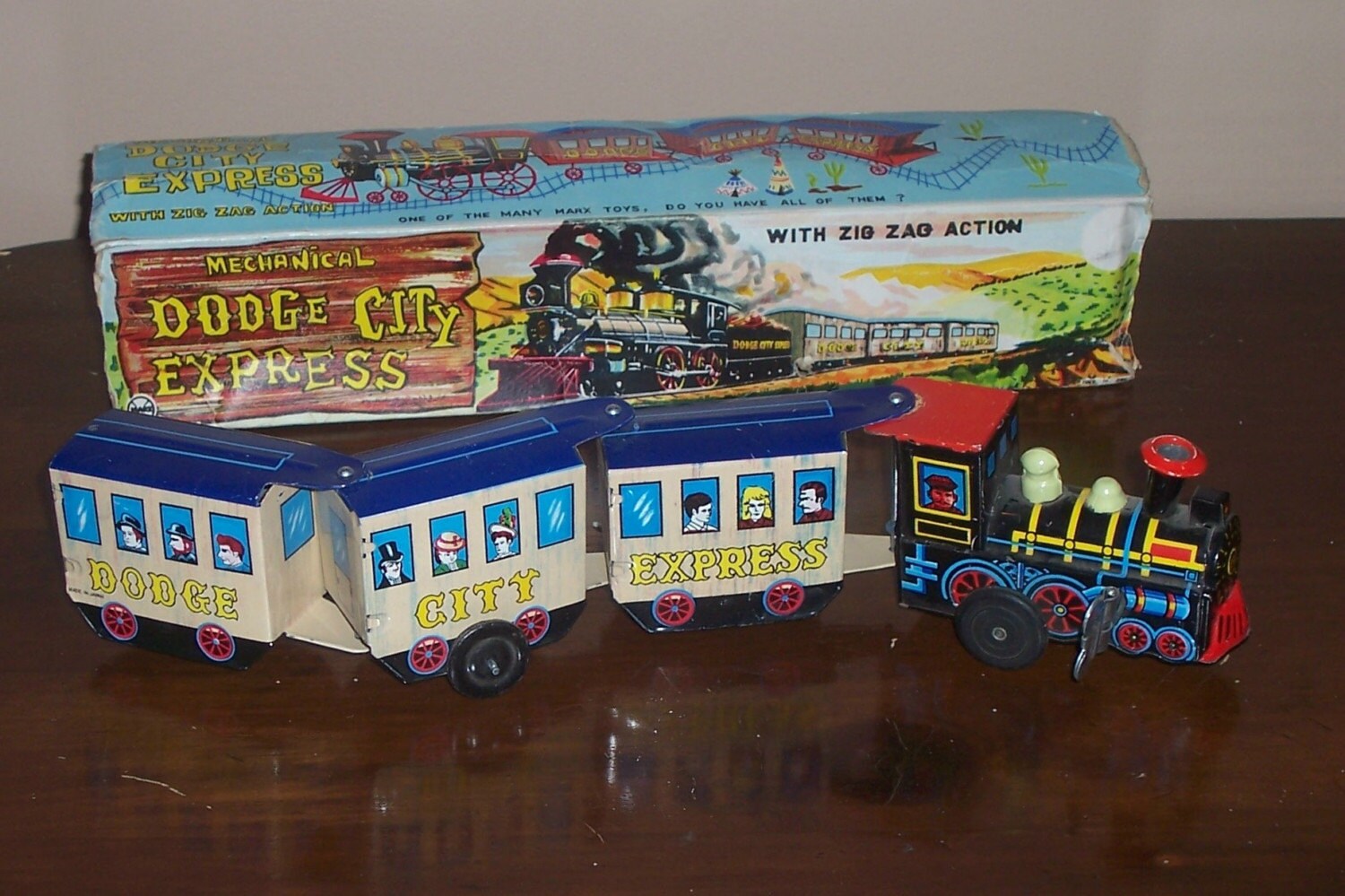 vintage marx wind up train