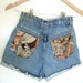 High Waisted Kitty Shorts