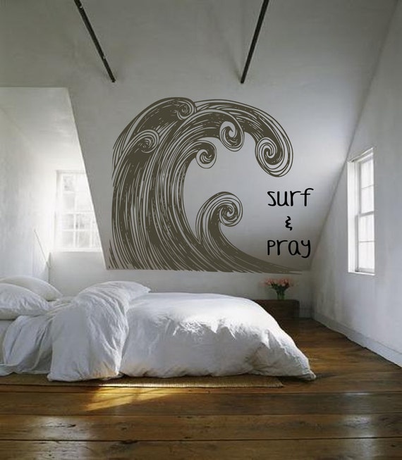 Pretty Surf Decor Bedroom