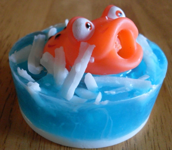 Frog Soap with Froggy Squirt Toy
