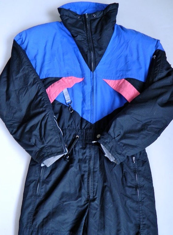 SALE Retro ski suit / Glacier Ski Wear / onesie by AnotherUse