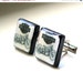 SALE 10 OFF - VALENTINE Made to order - Harley Davidson - Scrabble Cufflinks - For him - For Her