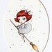 Bellatrix the little Good Witch - original illustration by Mab Graves