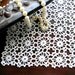 Large Doily - Knotted Crochet Centerpiece - Hand Crocheted 7507
