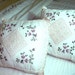 Vintage King Comforter or Duvet with 2 Accent Pillows - Machine Embroidered and Crocheted 7490