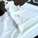 Linen Full Apron with Embroidered Rooster Damaged 7296