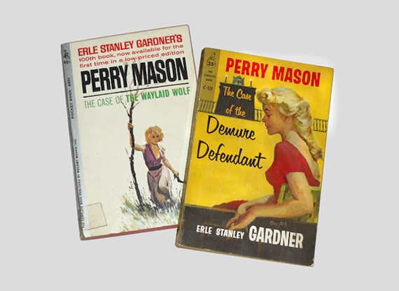 Vintage Perry Mason Perry Mason Paperback Book Perry Mason