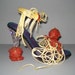 art shoe sculpture Spaghetti Stiletto