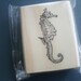 Seahorse Wood Mounted Rubber Stamp