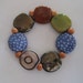Beaded Bracelet, Fair Trade, Ceramic Jewelry, Kazuri Beads