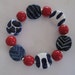 Beaded Bracelet, Kazuri Bracelet, Fair Trade, Ceramic Jewelry