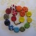 Rainbow Coloured Kazuri Bead Necklace