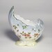Antique German Porcelain Ceramic EGG Vase with Small Flowers