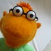vintage Scooter MUPPET SHOW plush doll Muppets fisher price toy