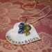 Always In My Heart Handstamped Necklace