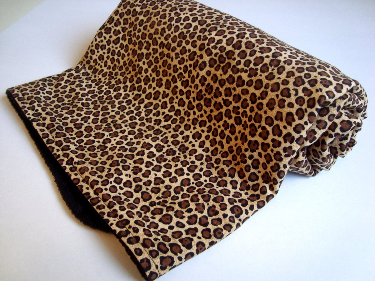 SaleLeopard Print Minky Security Blanket by BabySassBabyStuff