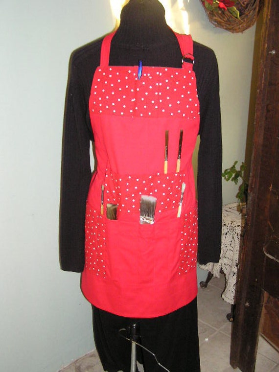 Artist Apron Style 2 This is a special Order by simplyfunbyrebecca