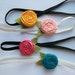 petite little rosette baby headband-brights-you choose the color