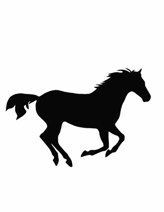 Horse Vinyl Wall Decal Sticker