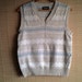 Vintage Jantzen V Neck Sweater Vest High Quality pastels 80s preppy