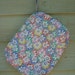 Durable, Zipper Top Loading Waterproof Wet Bag with Cotton Exterior - 12 X 15 X 2 - Colorful Daisies