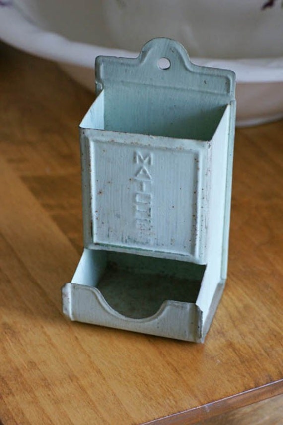 Vintage Matchbox holder