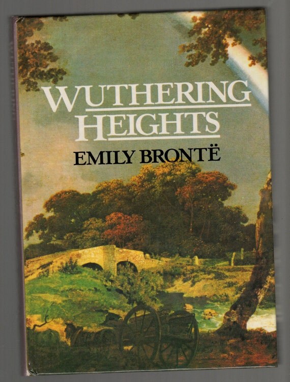 Wuthering Heights by Emily Bronte Vintage Book by OldPaperAndPages