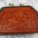 Vintage Tooled Leather Change Purse
