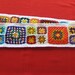 The Different White Granny Square Scarf