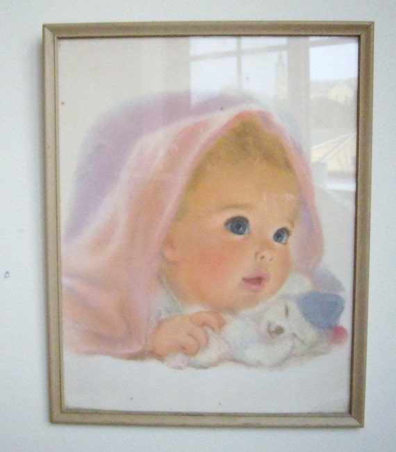 Items similar to Vintage Advertising Print Northern Toilet Paper Baby