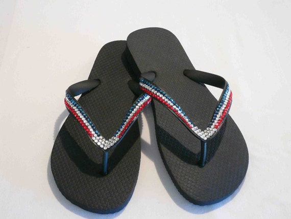 tuxedo flip flops