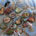 Handmade Victorian Christmas Ornaments -- Baker's Dozen