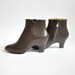 Vtg Brown Rubber Galoshes Pump Protectors For The Rainy Days EU 38.5/US 8