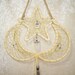 RISING STAR - OOAK Dreamcatcher in Light and Dark Blue by Feathered Dreams