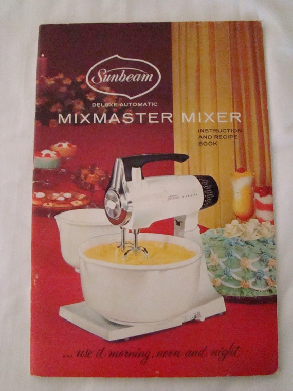 1968 Deluxe Automatic Sunbeam Mixmaster Mixer by littlemissjackie
