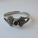 Vintage Sterling Silver Marcasite Ring