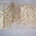 Reserved for rose 8 Lovely vintage lace flower appliques