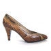FINAL SALE / vintage 1980s snakeskin heels / sz. 6.5