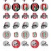 Ohio State Buckeyes - Bottle Cap images - Collage Sheet