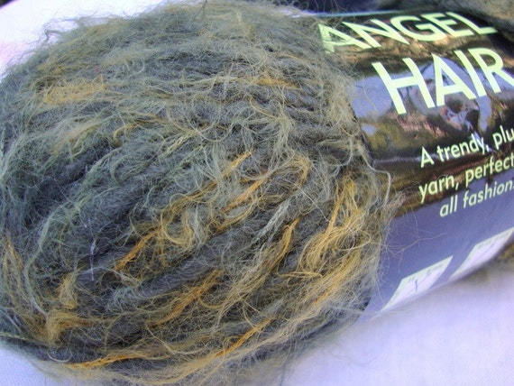 YARN Sensations Angel Hair Forest Green wool blend by ...