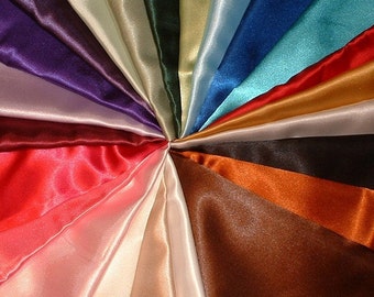 Single Standard Size Super Silky Soft Satin Pillowcases 20 plus colors available
