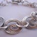 5 Spiral Silver Link Bracelet