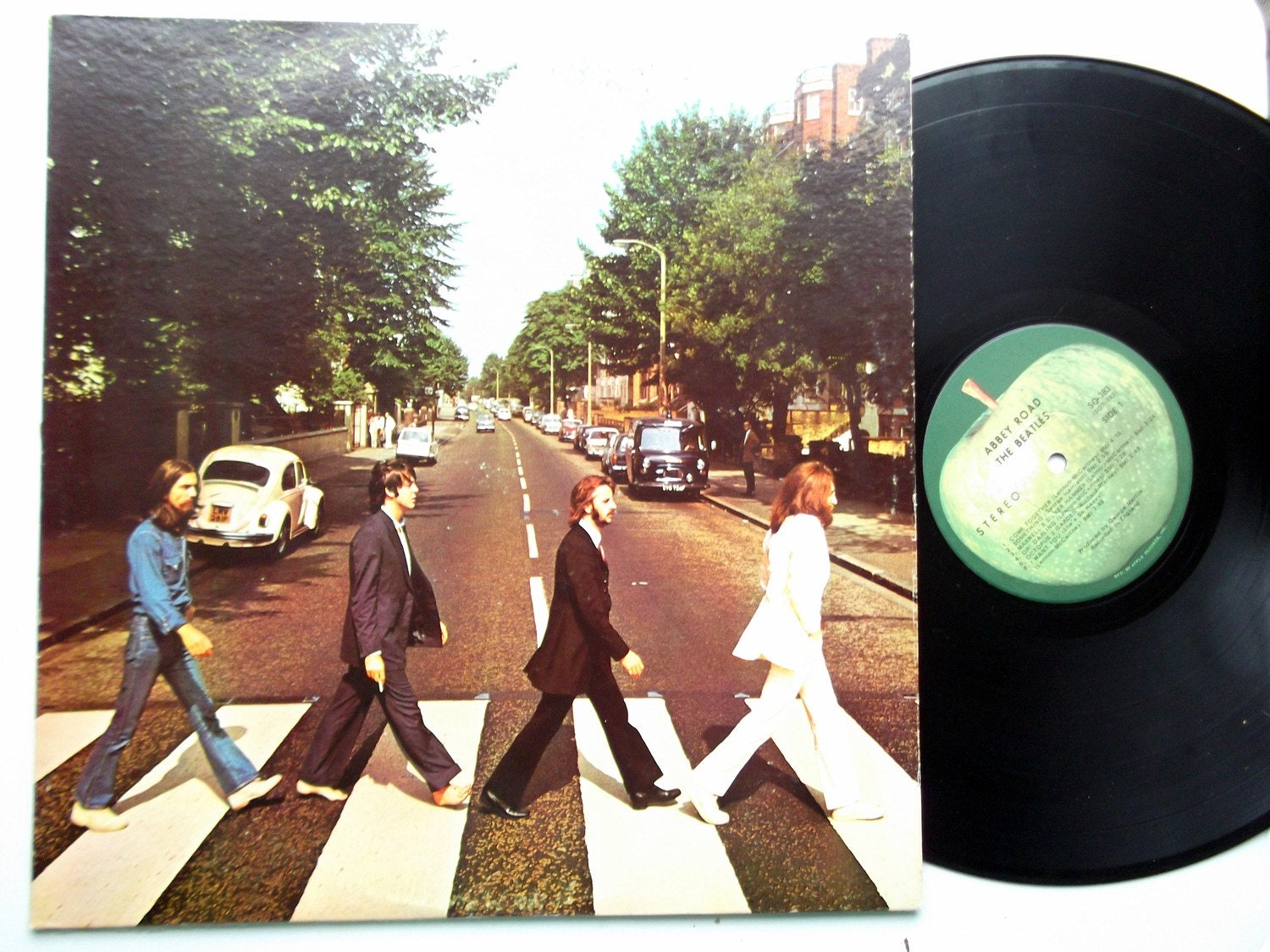 THE BEATLES Abbey Road LP vintage vinyl record album