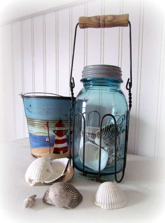 Items similar to Vintage Wire Jar Holder for Mason Jars, Jams and Wine