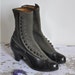 vintage antique 1900s boots / rare button down Edwardian boots / Hocus Pocus