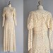 r e s e r v e d... vintage 1920s 20s wedding dress // 20s rare antique lace wedding dress