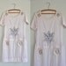 r e s e r v e d...20s antique cotton frock / 1920s 20s rare lavender embroidered cotton frock / A Dreamer