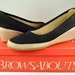 Black espadrilles 1980s